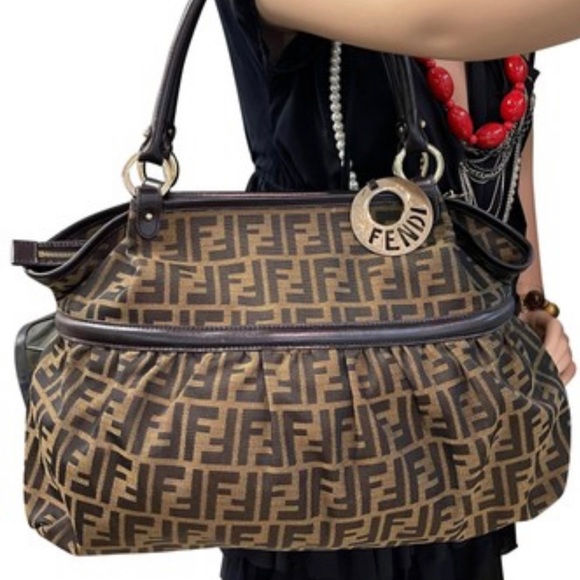 Fendi Handbags - 🌺 SOLD 🌺 Fendi Chef Tobacco Zucca large bag
